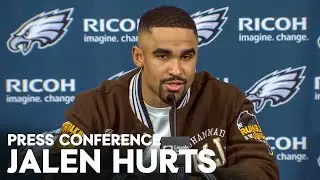 Postgame Press Conference: Jalen Hurts | Arizona Cardinals vs Philadelphia Eagles