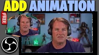 Add animation to your OBS Live Streams Easy and Free!