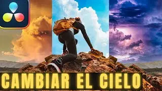 Cómo CAMBIAR EL CIELO en Davinci Resolve Studio | Tutorial