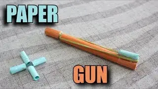 Como fazer uma mini arma de papel! - #3