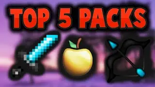 TOP 5 BEST MINECRAFT PVP TEXTURE PACKS