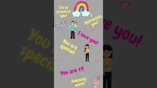 Encouraging words for kids!