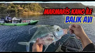 Kanoyla balık avı. Marmaris'te Deve balığı yakaladım. @balikkafasii #balıkçı #balık #kayakfishing