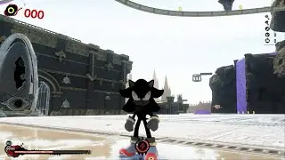 Sonic X Shadow Generations Pitch Black Shadow lighting glitch