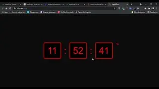 Digital Clock using HTML, CSS & JavaScript | Website Development