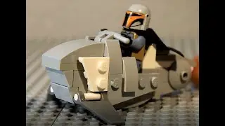 Lego Star wars Mandalorian speederbike tutorial