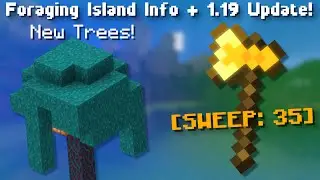 Foraging Island Info + 1.19 Skyblock Update! + RIFT TRAILER! (Hypixel Skyblock News)
