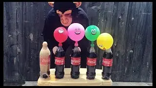 BAD Monkey SCARES Baby | Learn COLORS w COKE | Nursery Rhymes for Children, Toddlers, and Babies