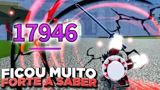 NOVA SABER ESTÁ MUITO FORTE PARA PVP!!! BLOX FRUITS UPDATE 20