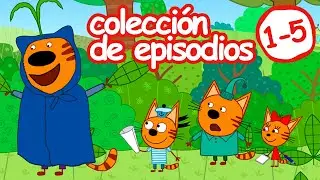 Kid-E-Cats en Español | Сolección (Capítulos 1-5) Dibujos Animados Para Niños