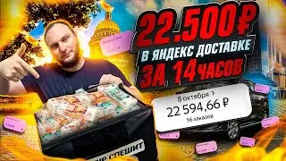 22500Р ЗА 14 ЧАСОВ В ЯНДЕКС ДОСТАВКЕ