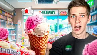 Manger 24H dans un KONBINI (édition été ☀️) 🇯🇵