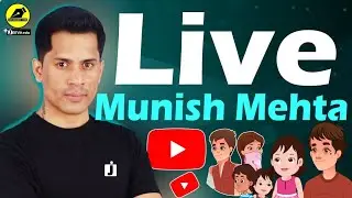 🔴LIVE | Munish Mehta Live | Make Cartoon Videos For Youtube | 2D Animation | YouTube Live Stream