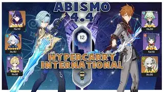 Abismo 4.4 C0 Eula Lawrence & C0 Tartaglia | Genshin Impact