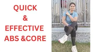 Quick and effective abs and core workout ll No equipment killer core workout.