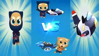 Talking tom jetski New Game 2023 Android Gameplay #7 - TALKING GINGER NEW OUTFIT UNLOCKED