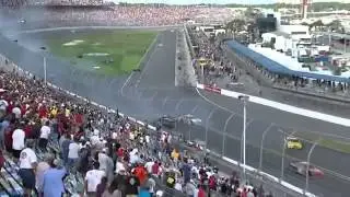 Авария на гонках в США. NASCAR в Дайтоне