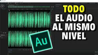 Cómo Normalizar el Audio en Adobe Audition (Nivelar Volumen)