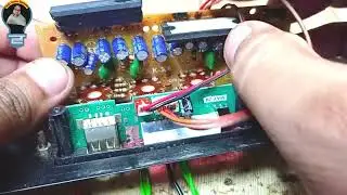 Double channel amplifier car stereo repairing || एक बार फिर से वैसा ही स्टीरियो आ गया