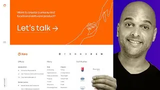 Website Design Inspiration: Iteo -  Kaycinho Reacts #6
