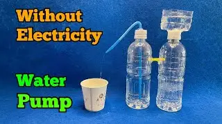 How to make Without Electricity Water Pump System-DIY