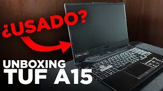 ASUS Laptop TUF Gaming A15 Unboxing I LudMitch