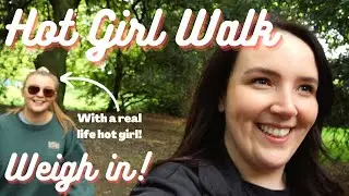 TIKTOK HOT GIRL WALK 1 Week Challenge for Weight loss! Weigh in! Walking 4 miles in 1 hour...