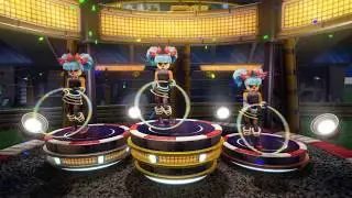 Triple Circus Megumi Bandicoot Winning Podium. (Crash Nitro Fueled)