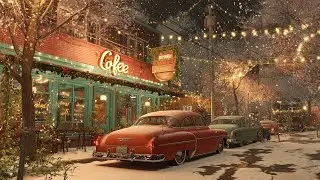 🎷 Vintage Late-Night Jazz Café ☕ Frank Sinatra, Nat King Cole, Bing Crosby, Brenda Lee Vibes