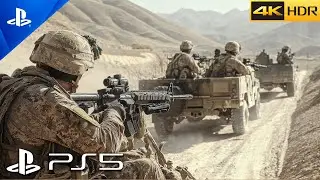 (PS5) IRAQ BORDOR AMBUSH | IMMERSIVE Realistic Ultra Graphics Gameplay [4K 60FPS HDR] Call of Duty