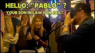Hello: Is this Pablo? Your son in law is in Jail!