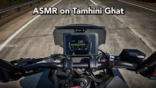 2024 Husqvarna Svartpilen 401 Pure Riding Sound | ASMR On Tamhini Ghat | BikerDaadLife