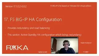 17. F5 BIG-IP HA Active Standby Configuration_Without Theory
