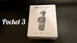 Dji pocket 3 unboxing