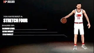 NBA 2K23 *7’* KD Stretch Four Build with 67 Badges 