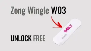 How to Unlock Zong Wingle W03 - IMEI Repair Tutorial (Free File No Password Needed)