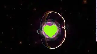 Green screen background flower effects animation