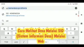 Cara Memantau Desa Kita Melalui SID