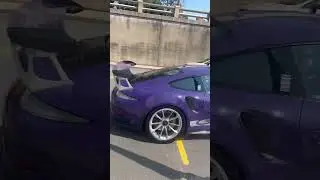 Porsche’s leaving cars&coffee | GT3RS | C4S | #shorts #porsche