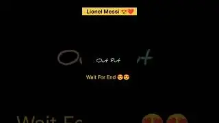 😍How to Draw Lionel Messi using Python ❤️| 