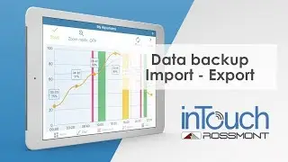 Rossmont aquarium: inTouch App | #14 Data backup - Import Export