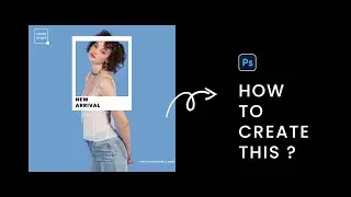 How to Create SIMPLE Ad Cover Art from Scratch in Photoshop!