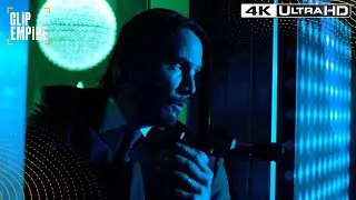 John Fights His Way Through A Nightclub To Catch Iosef | John Wick 4K
