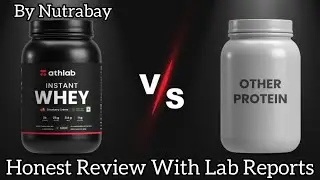 Athlab Instant Whey Protein Honest Review With Lab Report & Purity Test With Pro Check Kit
