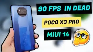90 Fps in Dead Poco x3 Pro ☠️ | Miui 14 Update 90 Fps in Poco x3 Pro | Miui 14 Update