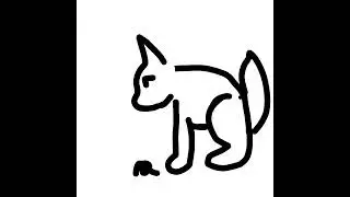 Animated cat puking 🐈💨💨