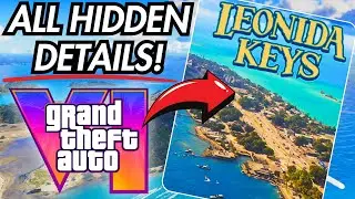 GTA VI Leonida Keys | ALL HIDDEN DETAILS You MISSED!