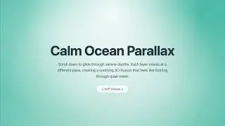 How to Create a Stunning Parallax Website with HTML, CSS & JavaScript