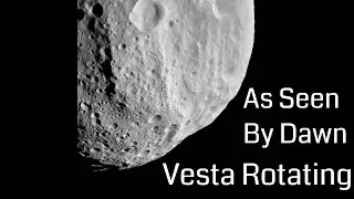 Vesta Rotating As Seen By NASA's Dawn Spacecraft