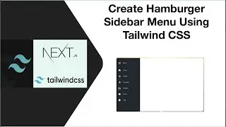 Create Hamburger Sidebar Menu Using Tailwind CSS Just In Time Mode
